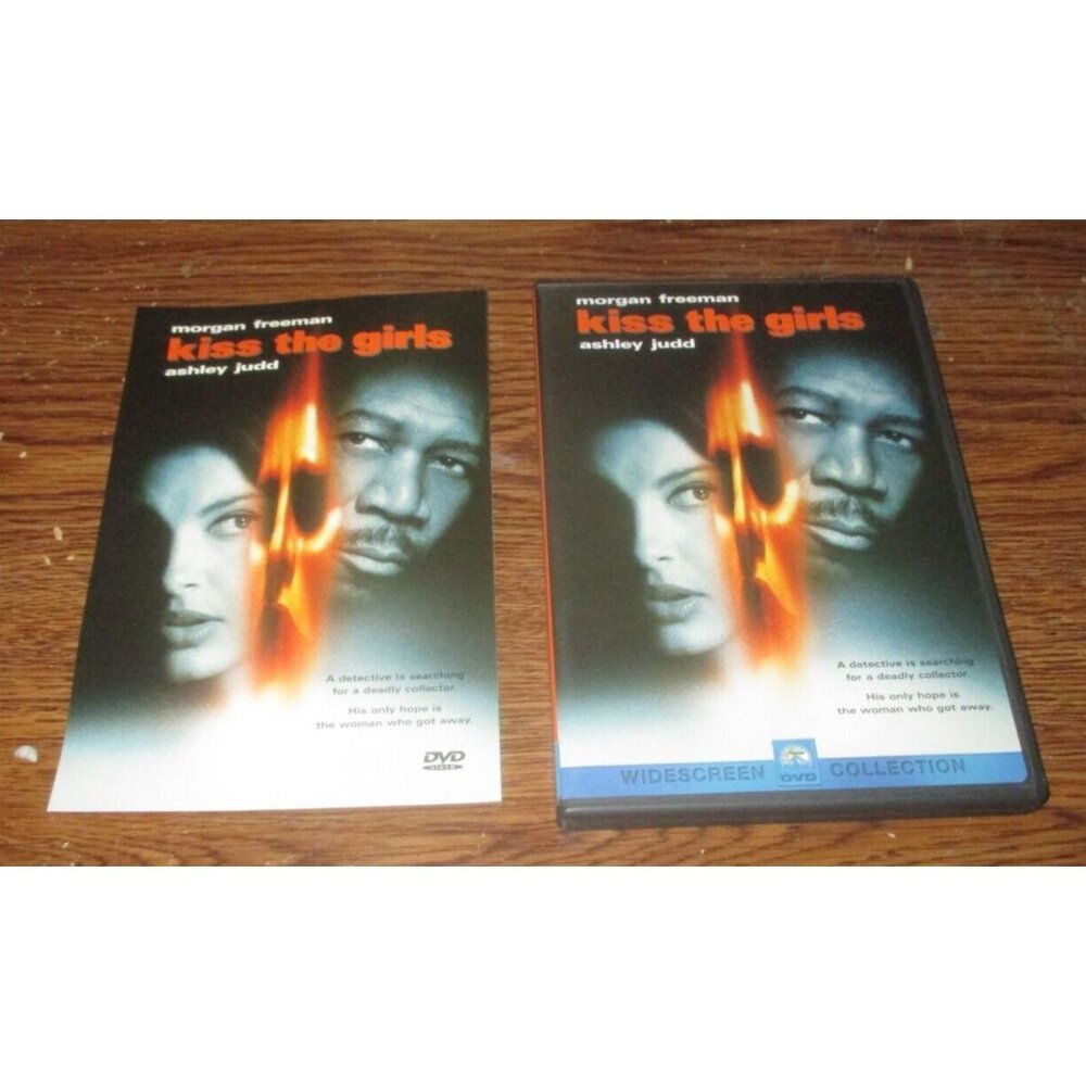 Kiss the Girls (DVD, 1998) Morgan Freeman Ashley Judd